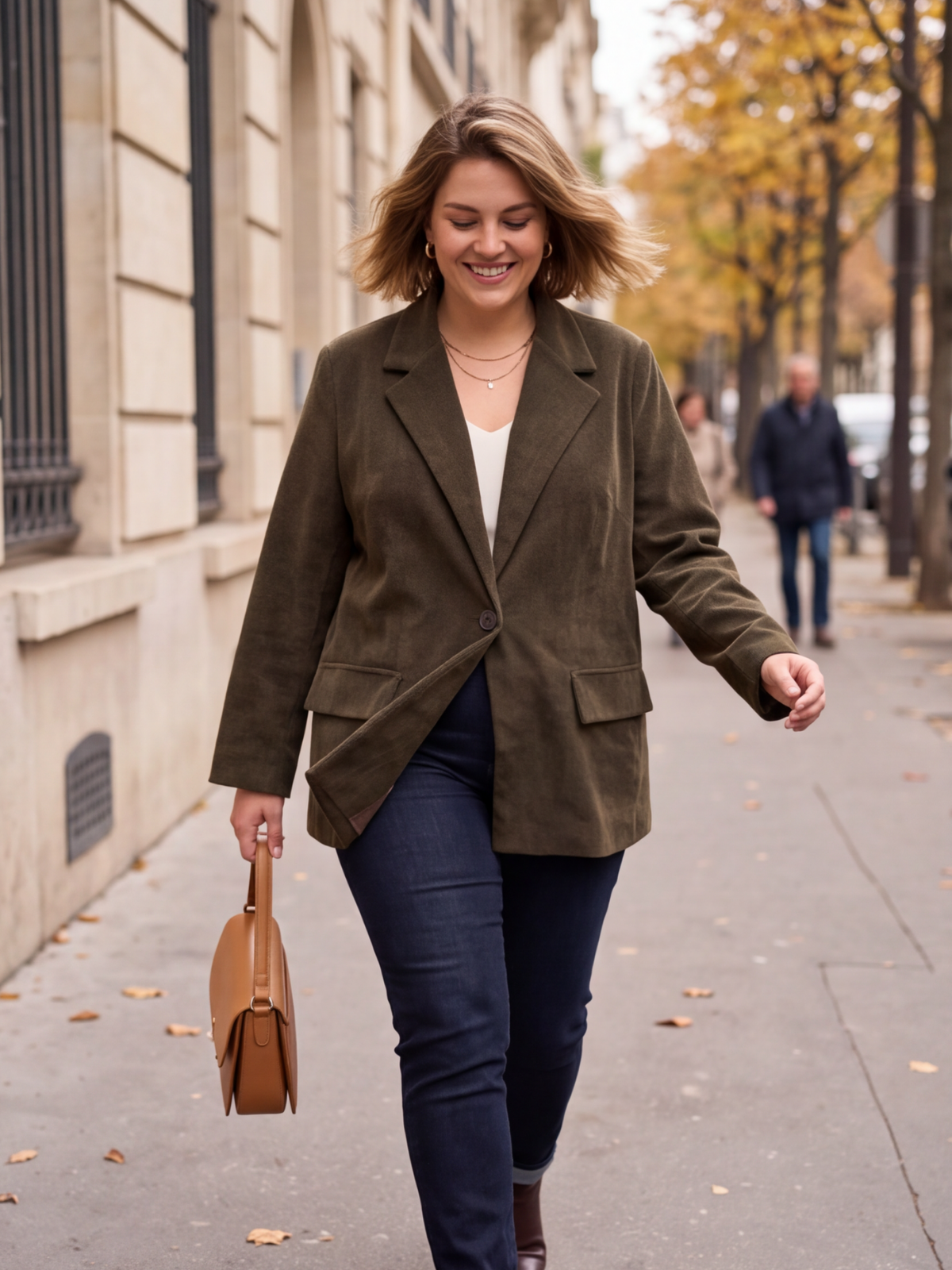 Blazer Maryline - Velours Côtelé