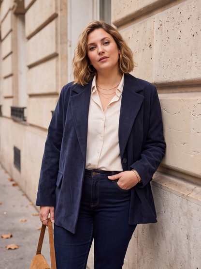 Blazer Maryline - Velours Côtelé