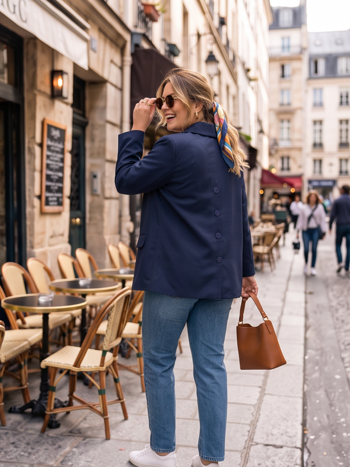 Blazer Quitterie - Dos Croisé