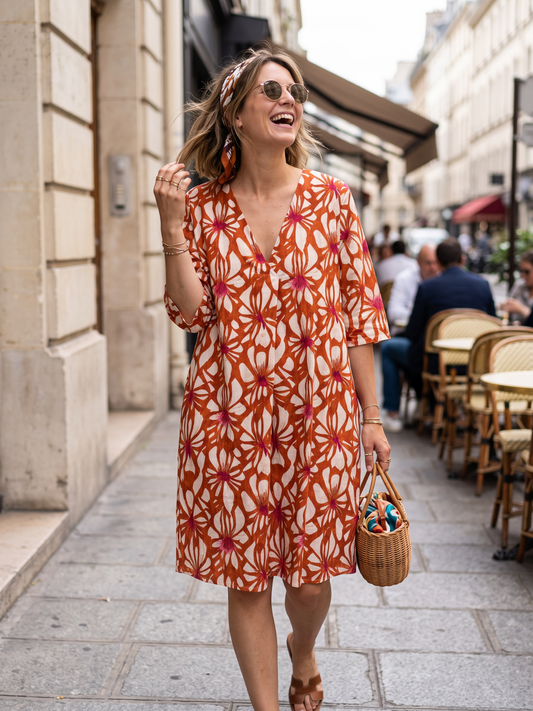 Robe Céleste - Brique