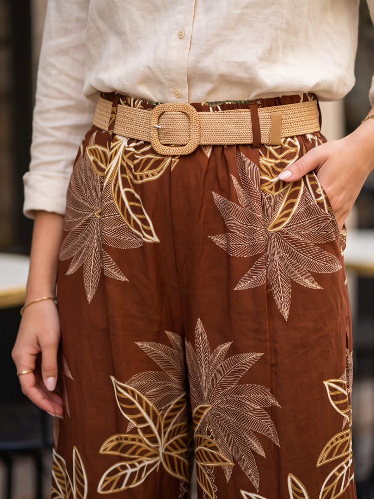 Pantalon Ninon - Fluide Tons Chauds