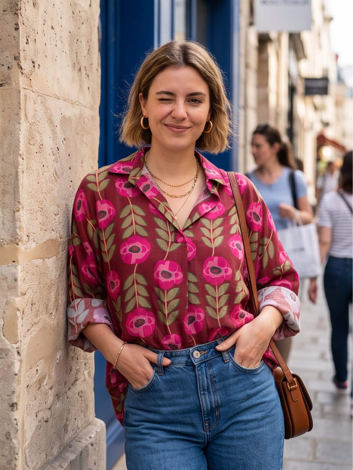 Blouse Anouk - Imprimée