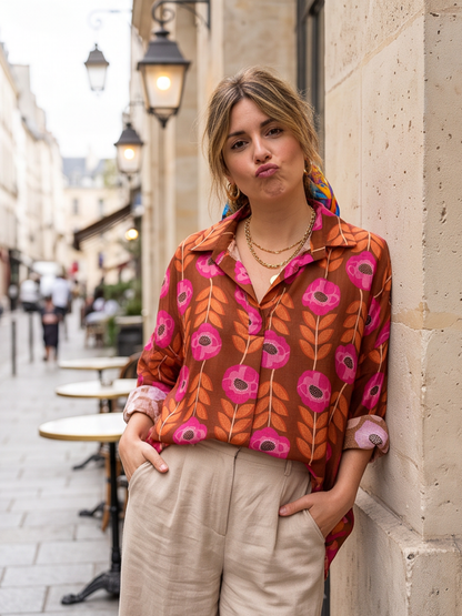 Blouse Anouk - Imprimée