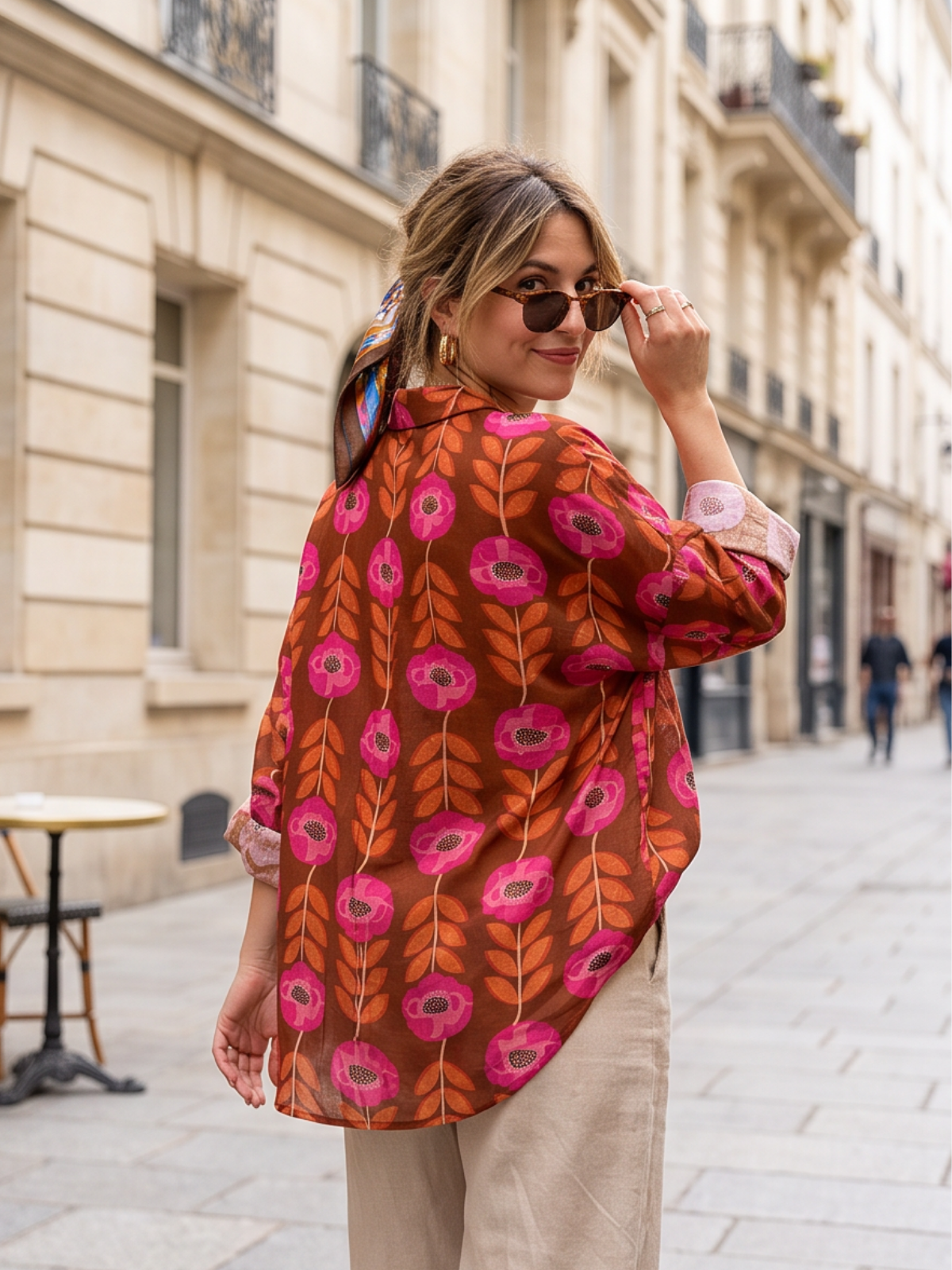 Blouse Anouk - Imprimée