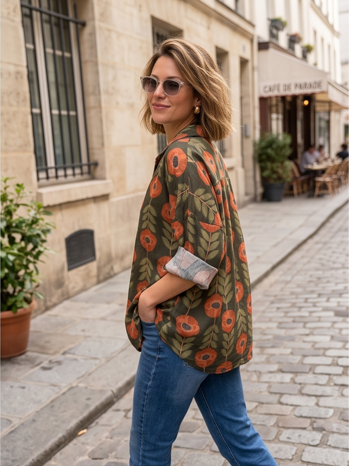 Blouse Anouk - Imprimée