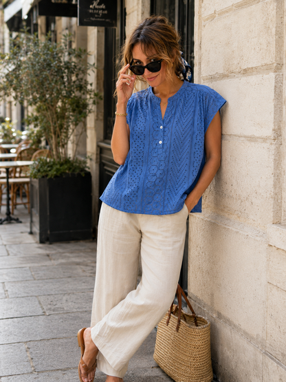 Blouse Brodée Bohème