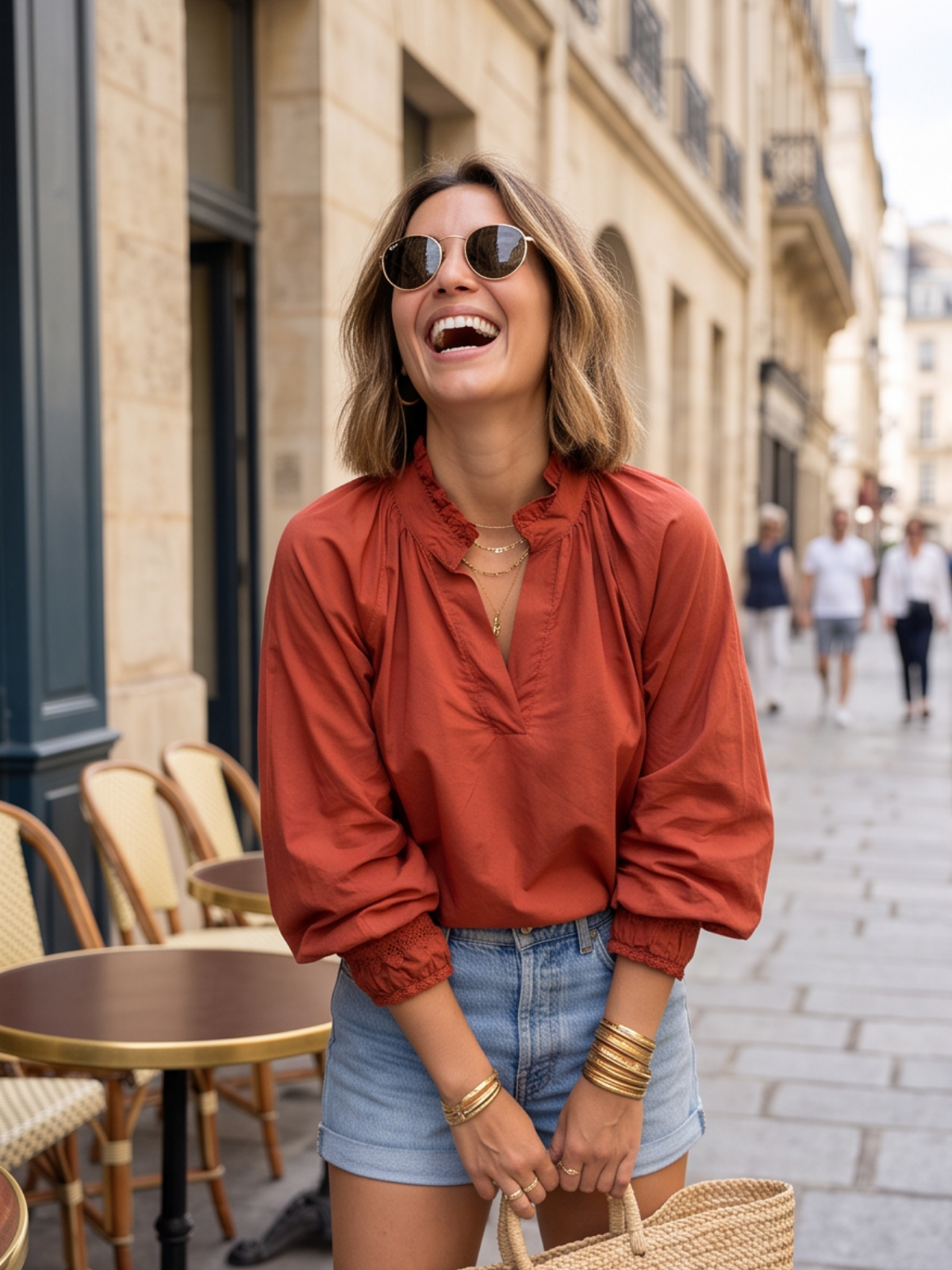 Blouse Colette - Manches Longues Coton