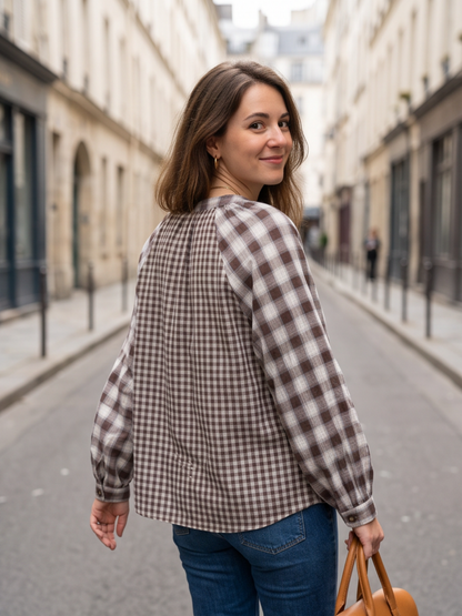 Blouse Éloïse - Vichy