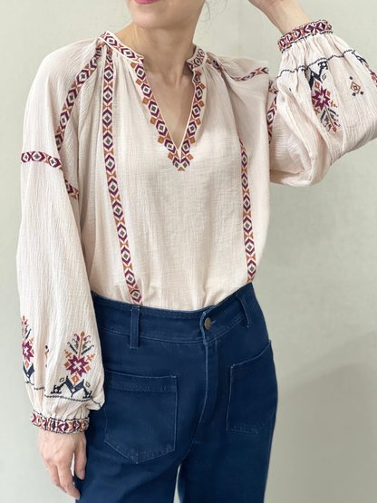 Blouse Ethnique Bohème