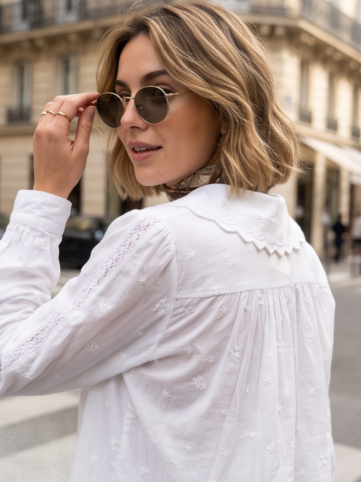Blouse Léonor - Écrue