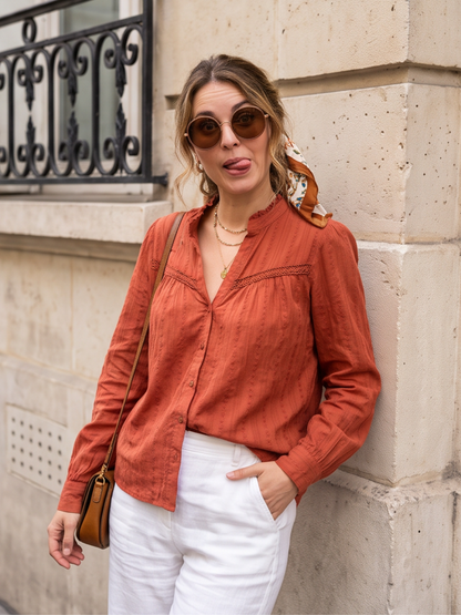 Blouse Louise - Broderie Anglaise