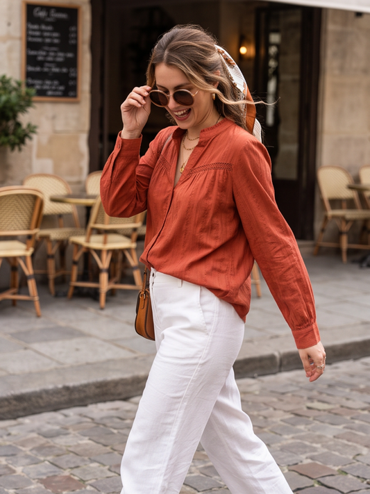 Blouse Louise - Broderie Anglaise
