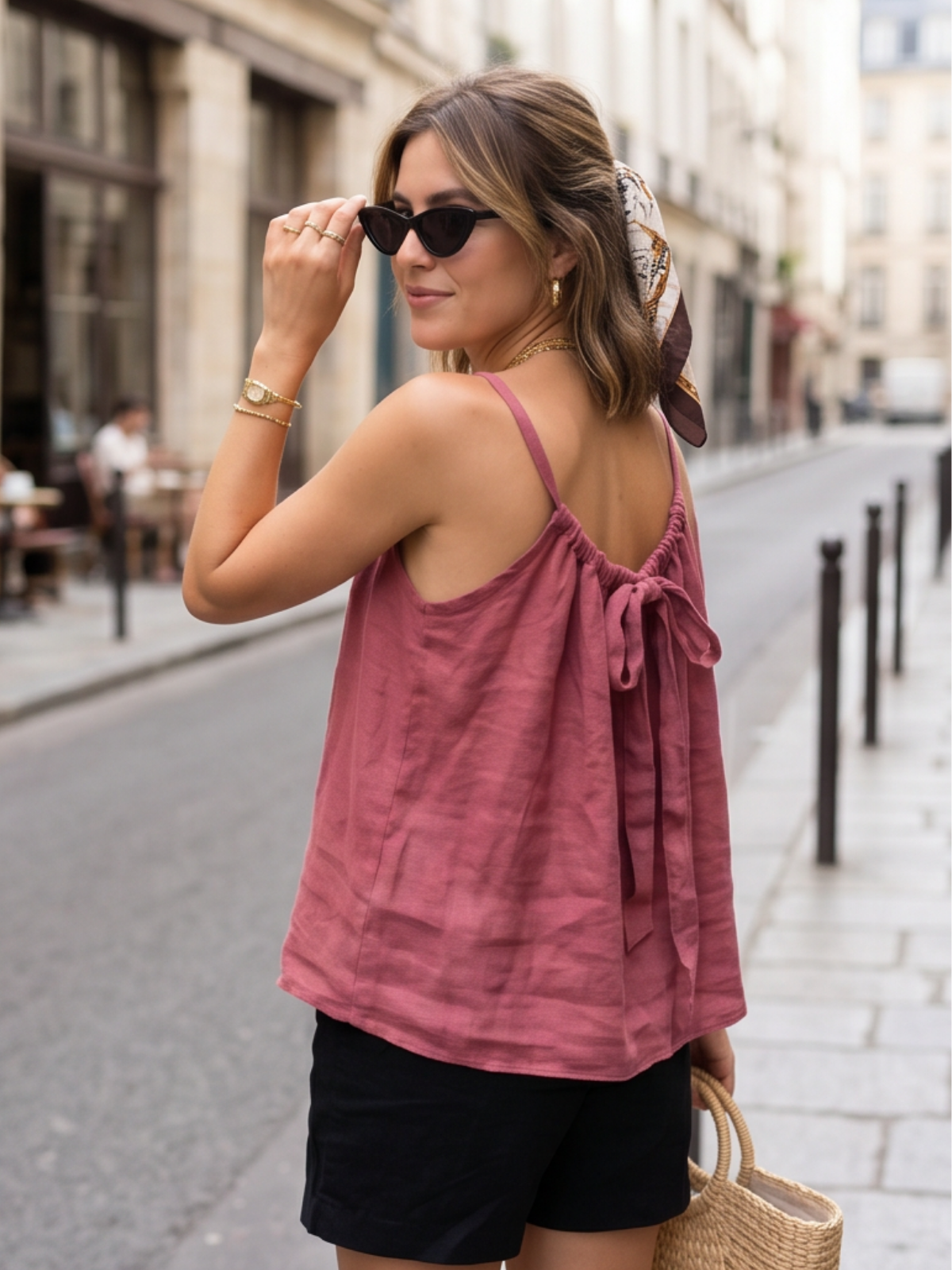 Top Elsa - Froncé coloré