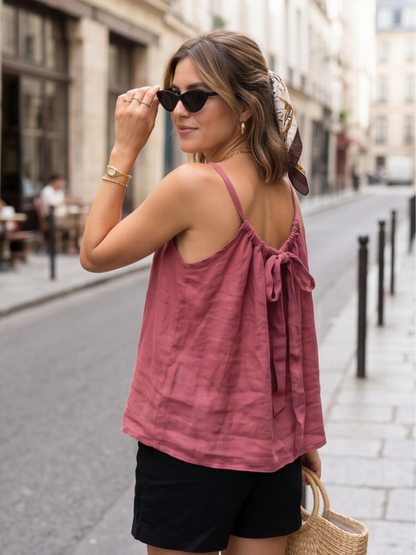 Top Elsa - Froncé coloré