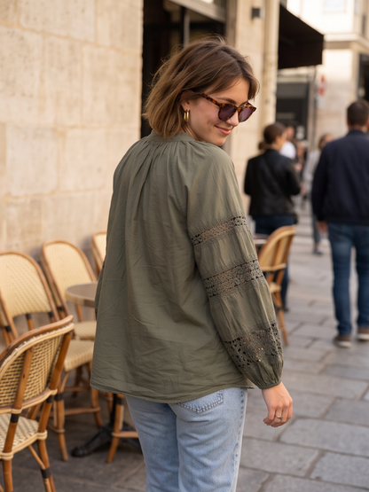 Blouse Maïwenn - Manches Ballon