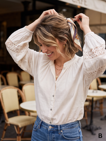 Blouse Maïwenn - Manches Ballon