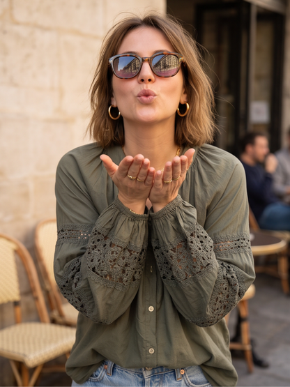 Blouse Maïwenn - Manches Ballon