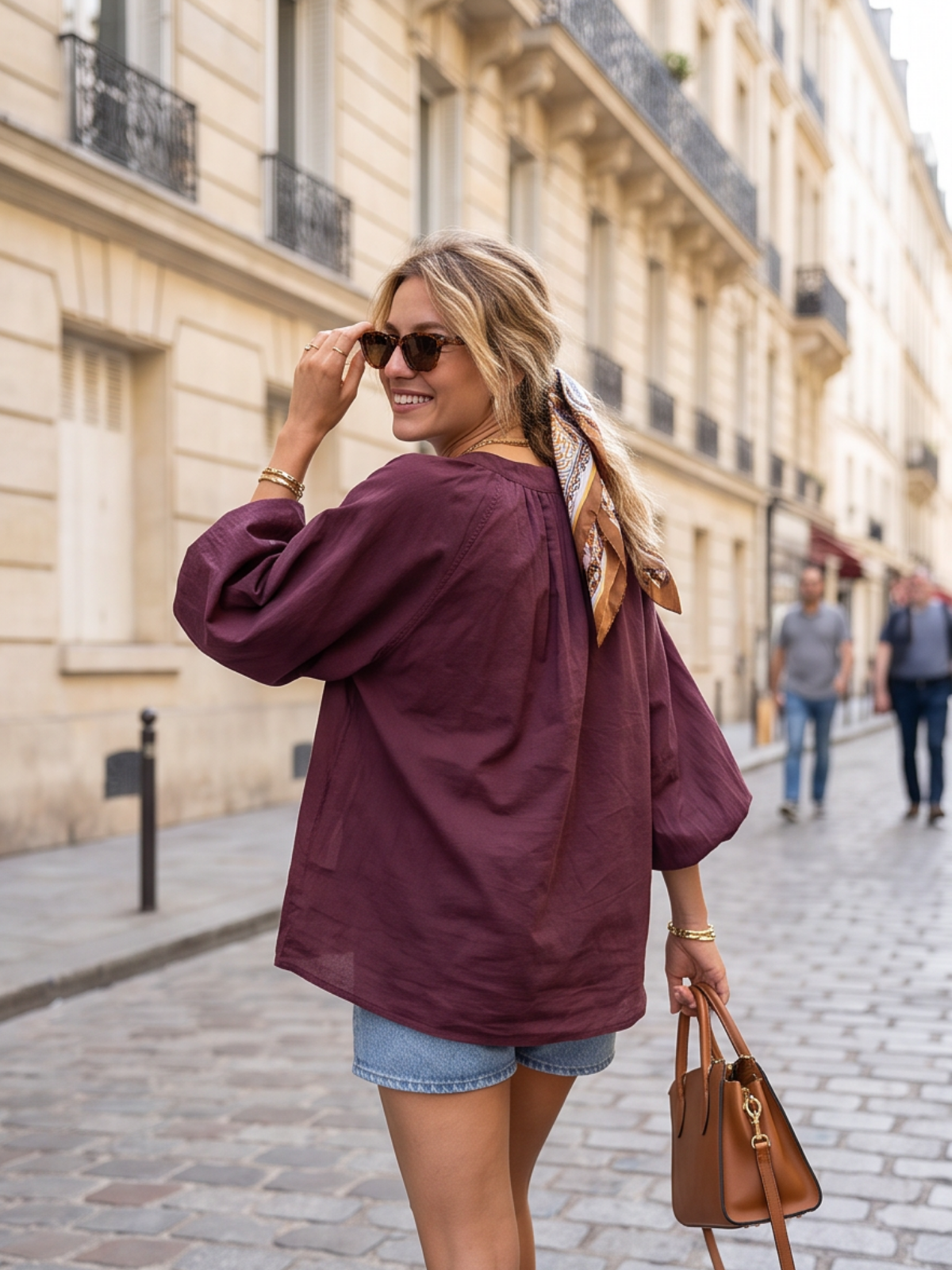 Blouse Margaux - Manches Ballon