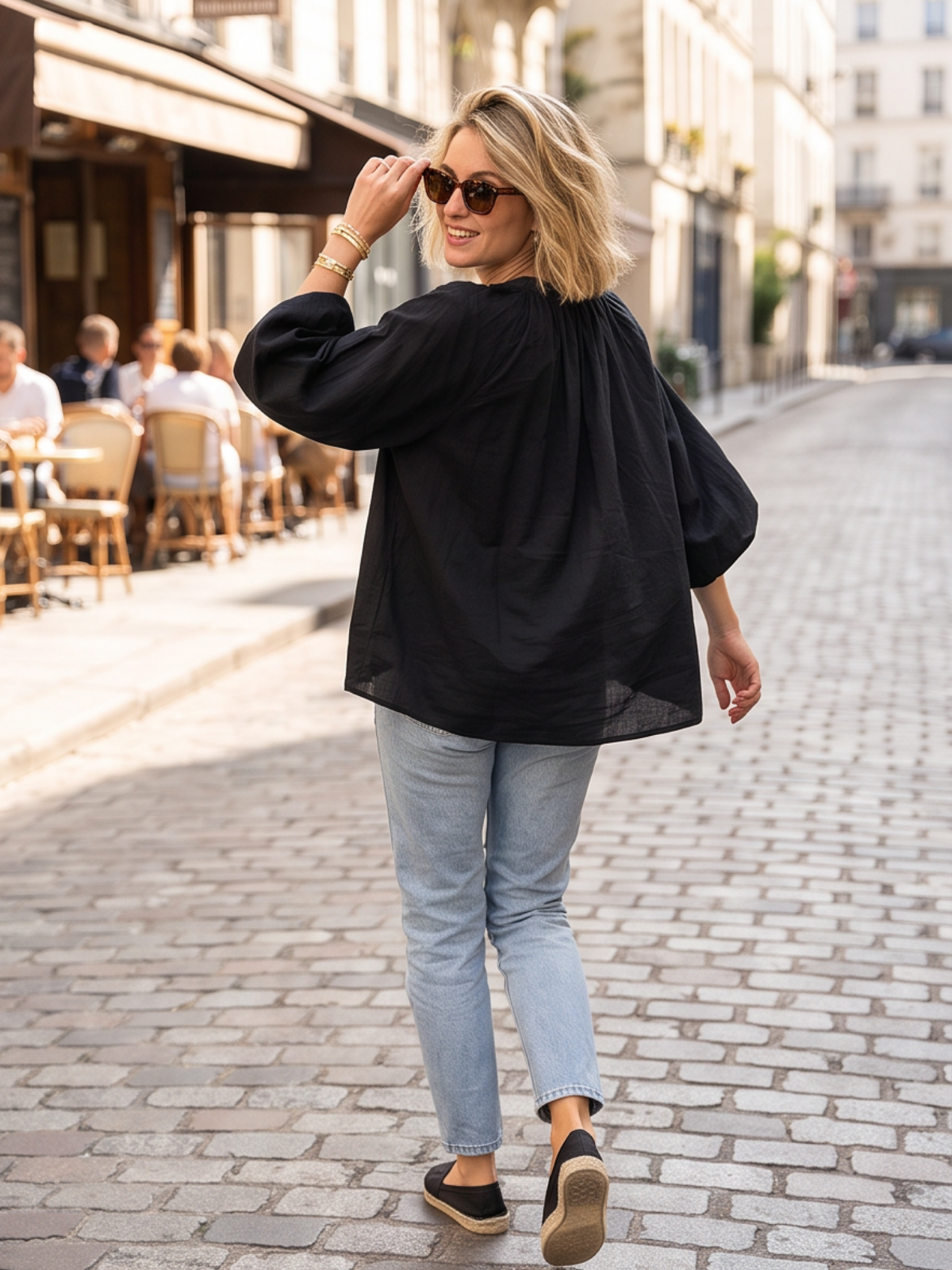 Blouse Margaux - Manches Ballon
