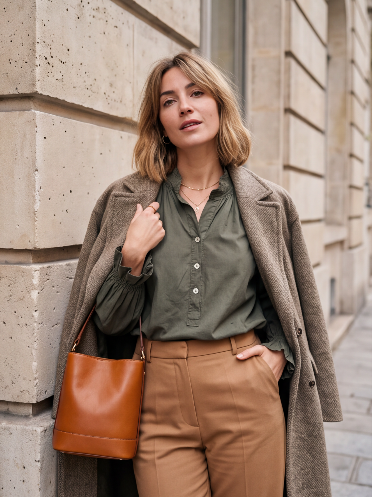 Blouse Mélisande - Col Brodé