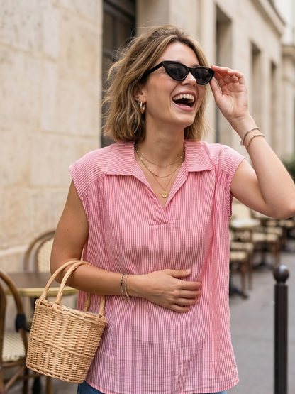 Blouse Nora - Ample Rayée
