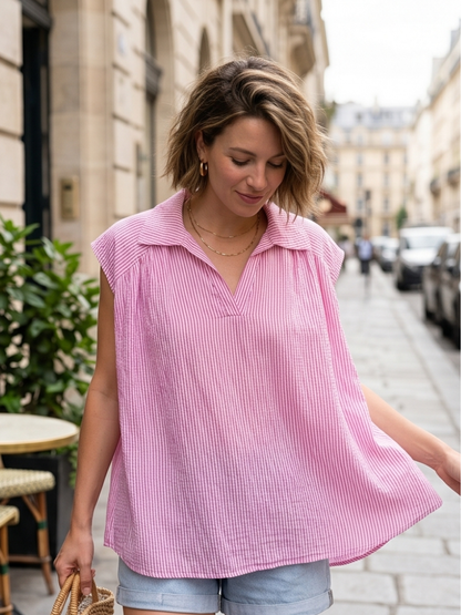 Blouse Nora - Ample Rayée