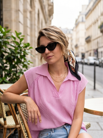 Blouse Nora - Ample Rayée