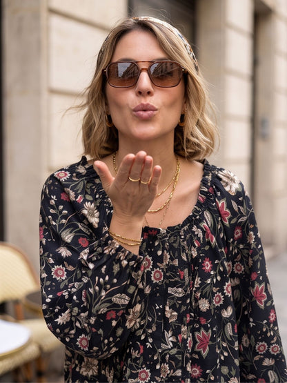 Blouse Odalys - Fleurie Froncée