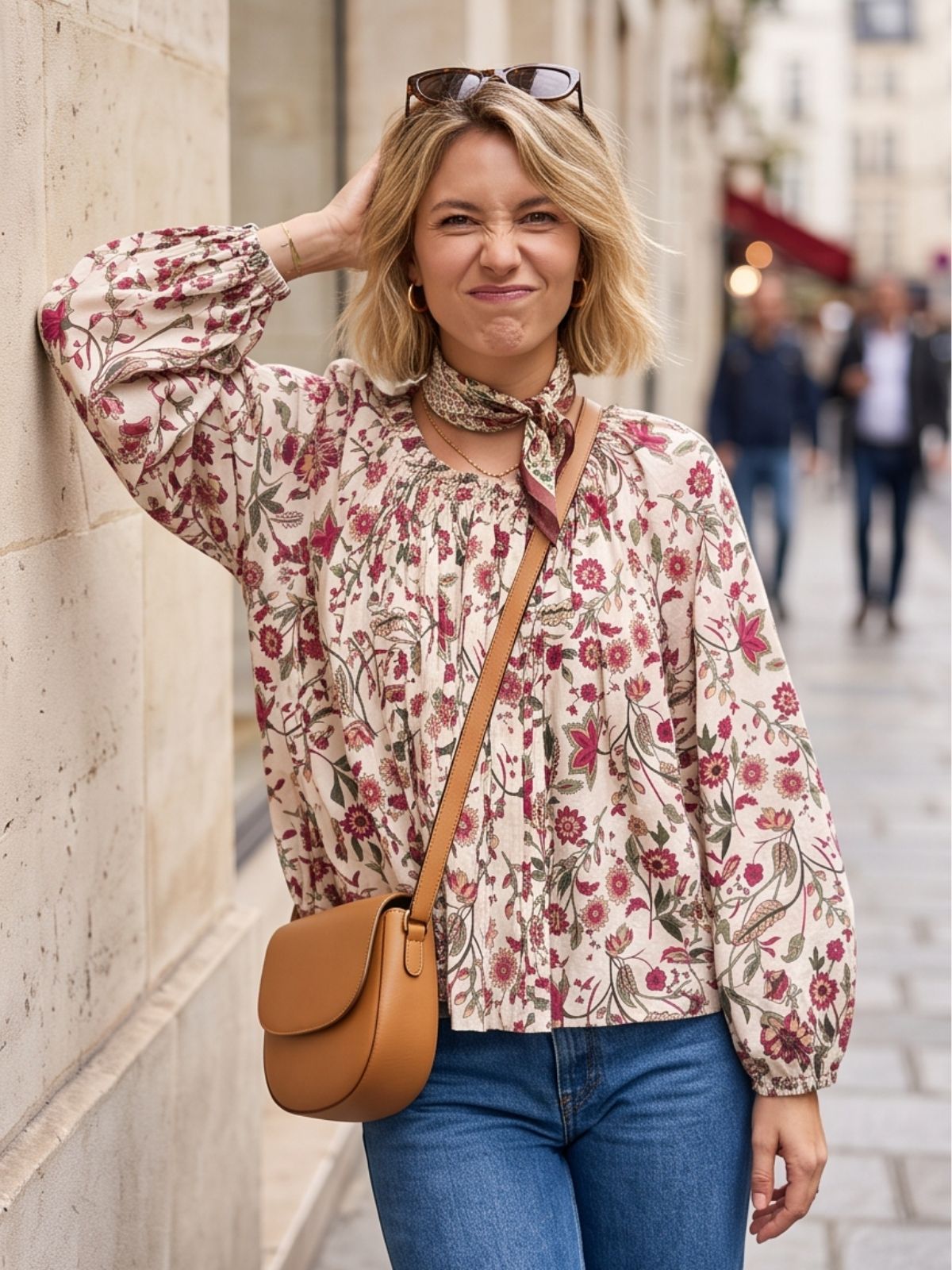 Blouse Odalys - Fleurie Froncée