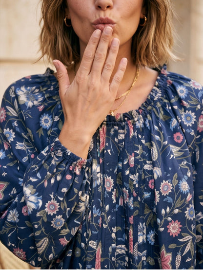Blouse Odalys - Fleurie Froncée