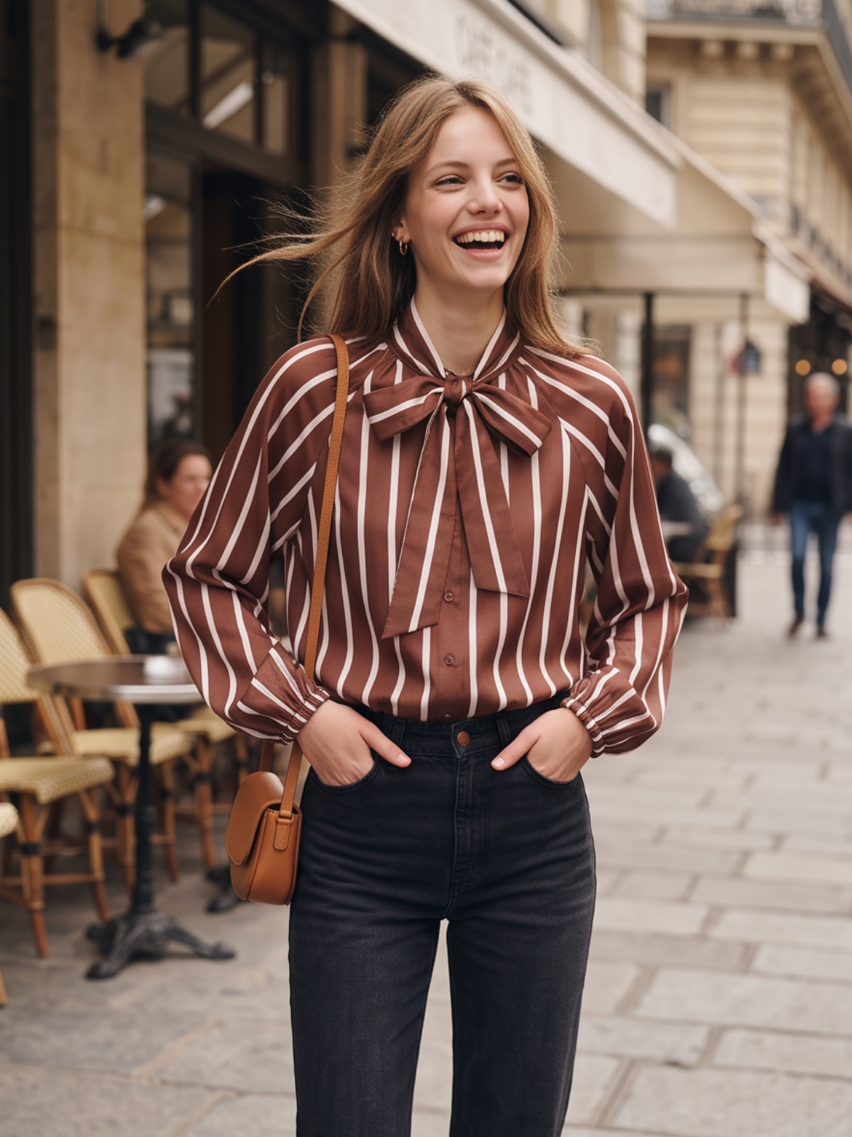 Blouse Ottilie - Rayée Lavallière