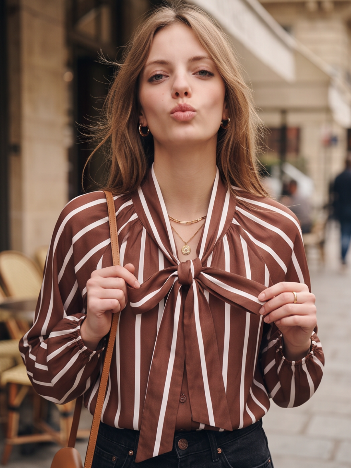 Blouse Ottilie - Rayée Lavallière
