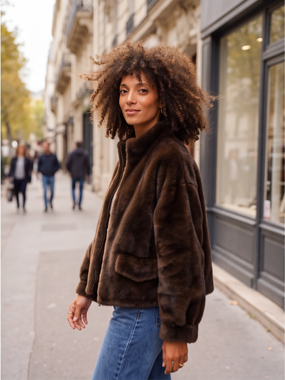 Veste Victorine - Fausse Fourrure