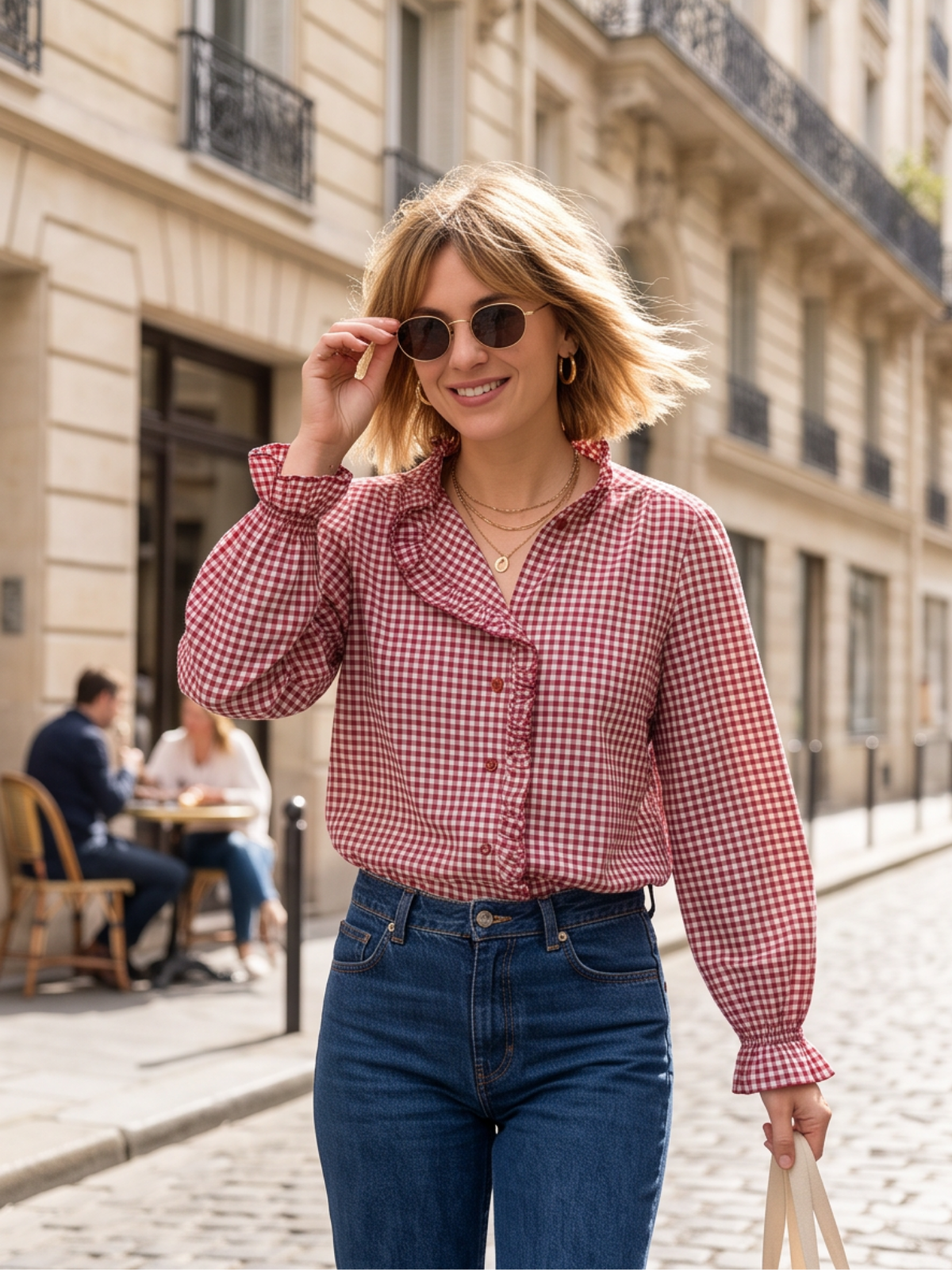 Blouse Solenn - Terracotta