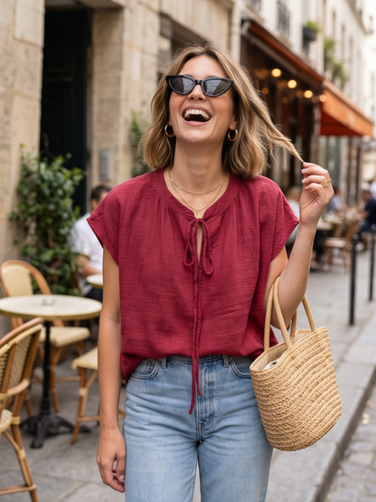 Blouse Soraya - Lin Naturel