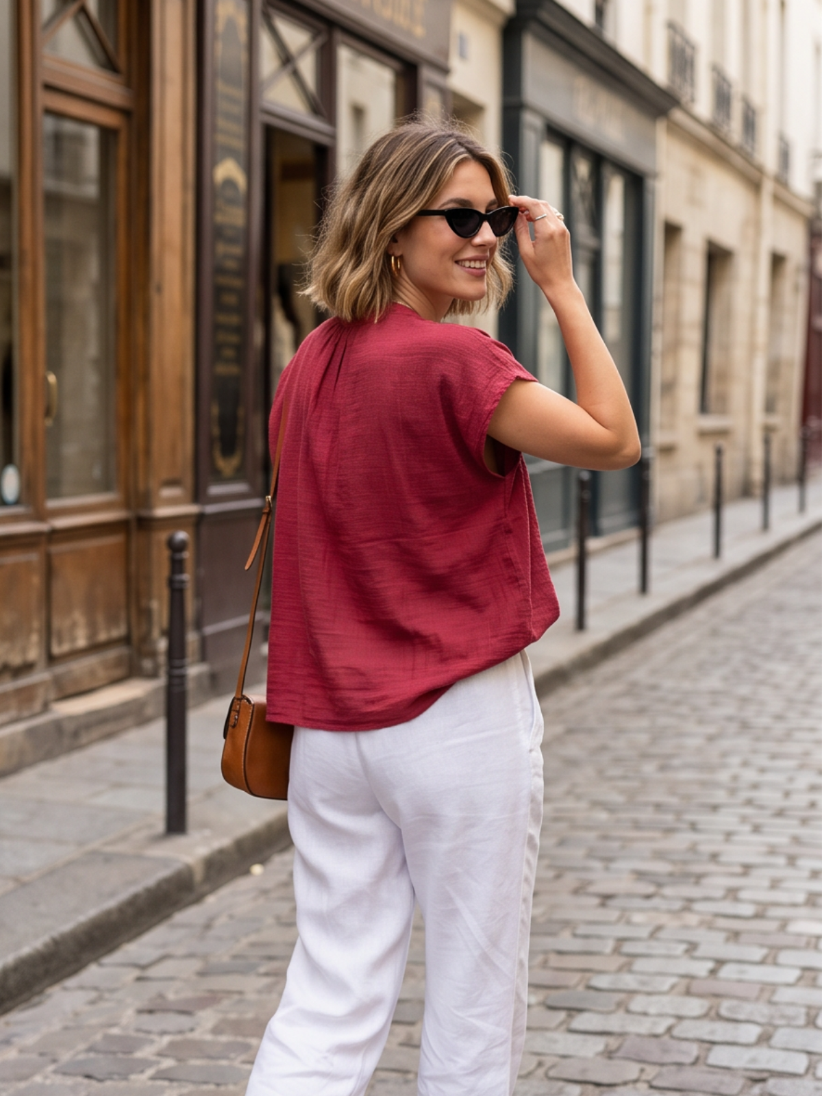 Blouse Soraya - Lin Naturel