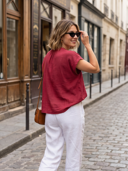 Blouse Soraya - Lin Naturel