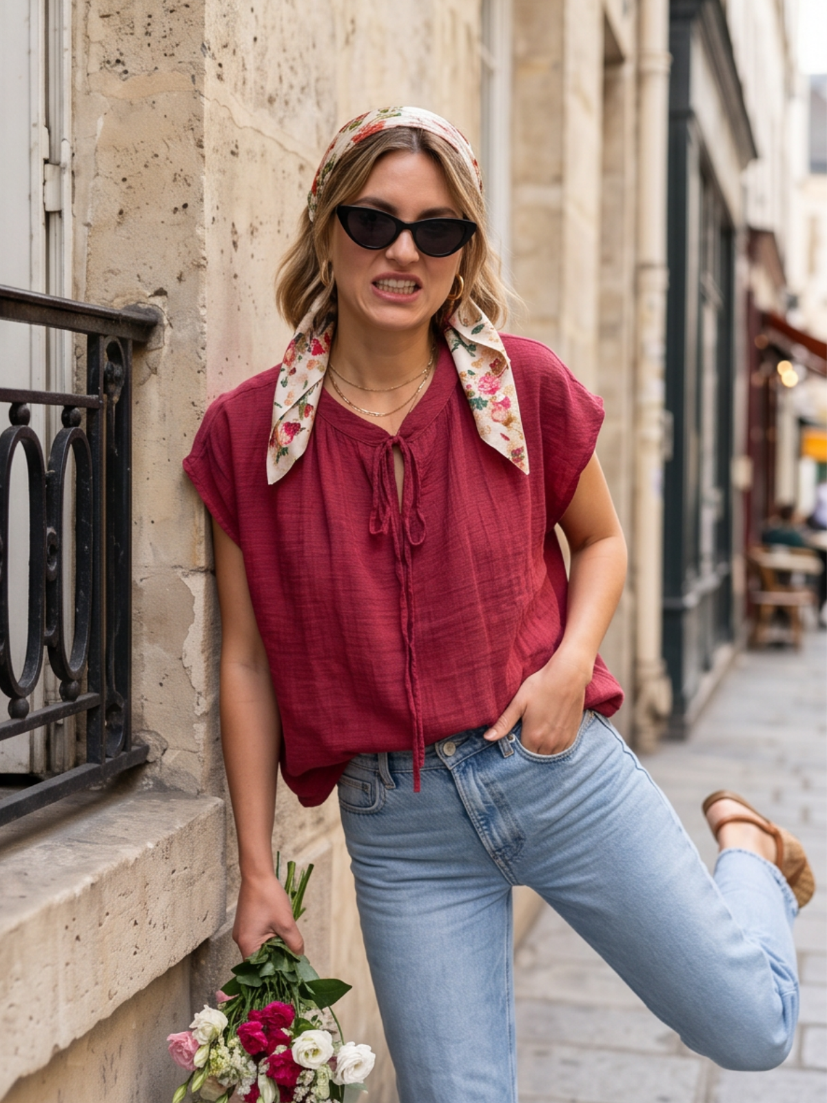 Blouse Soraya - Lin Naturel