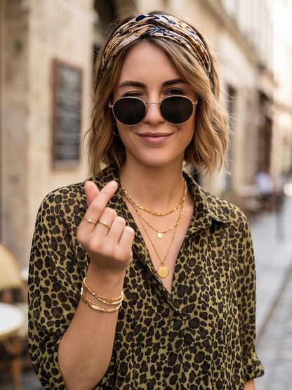 Blouse Thaïs - Léopard