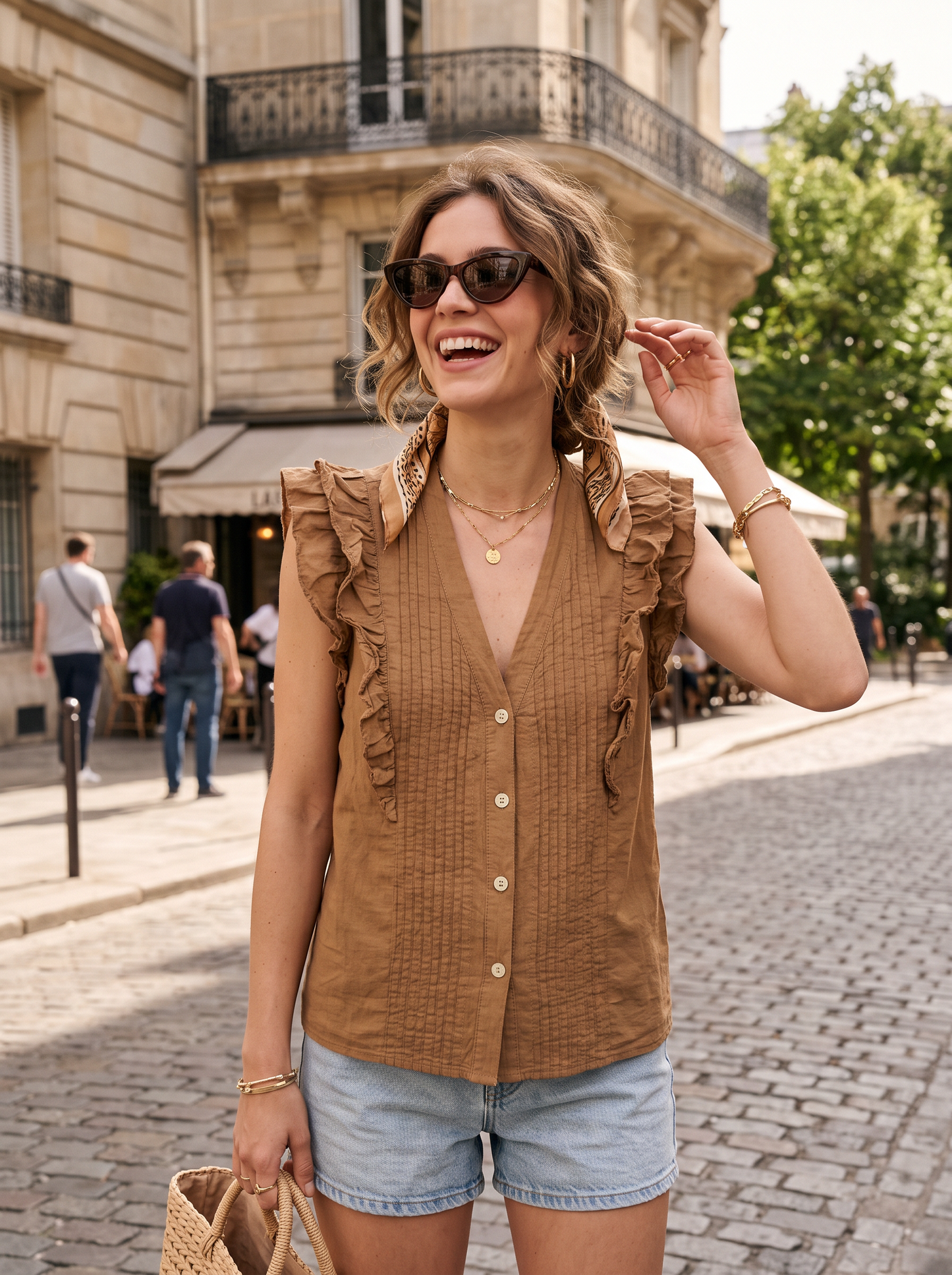 Blouse Madeleine - Volants Bohème
