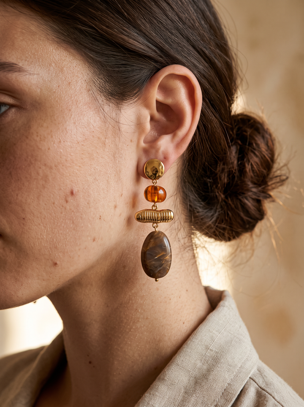 Boucles Cascade Pierres Naturelles