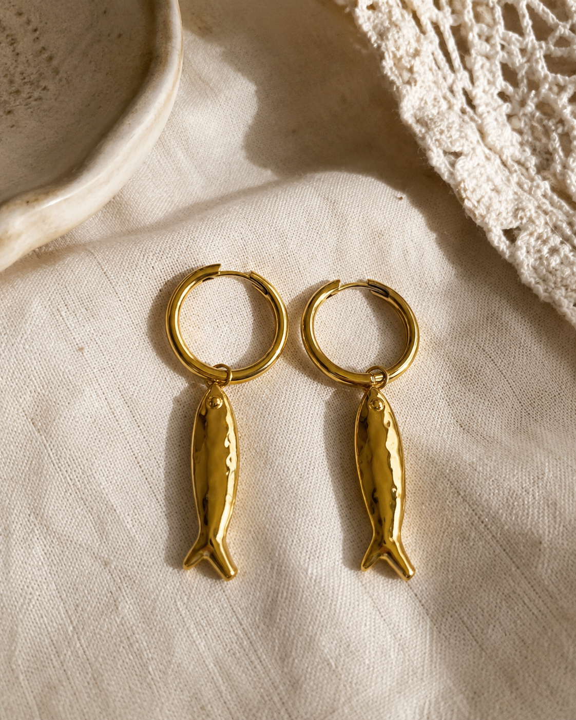 Boucles Poisson Doré