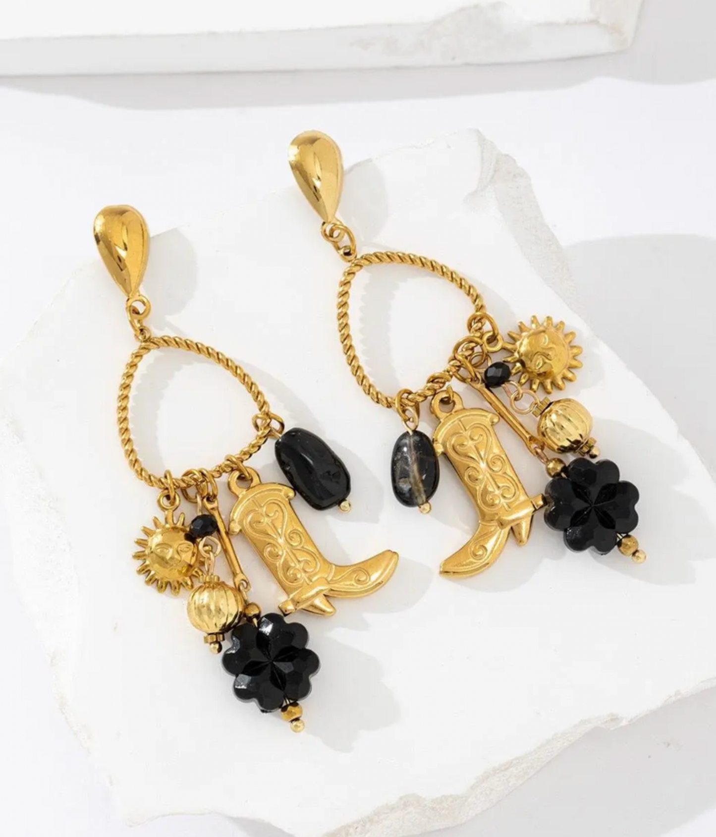 Boucles esprit folk