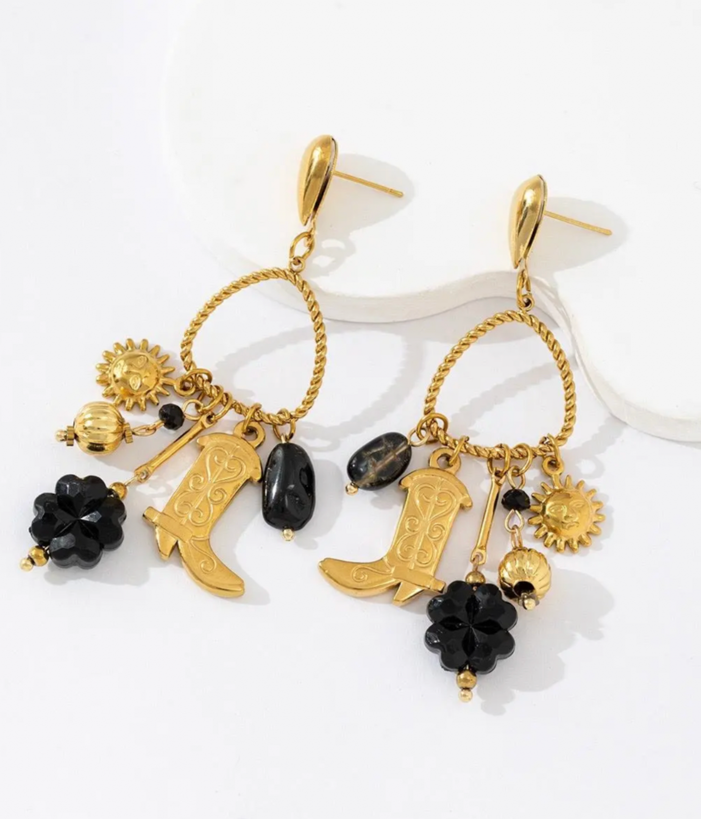 Boucles esprit folk