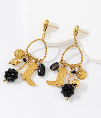Boucles esprit folk