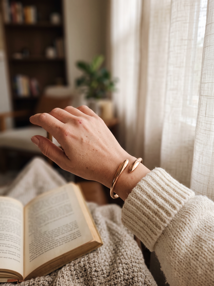 Bracelet Jonc Fin - Doré