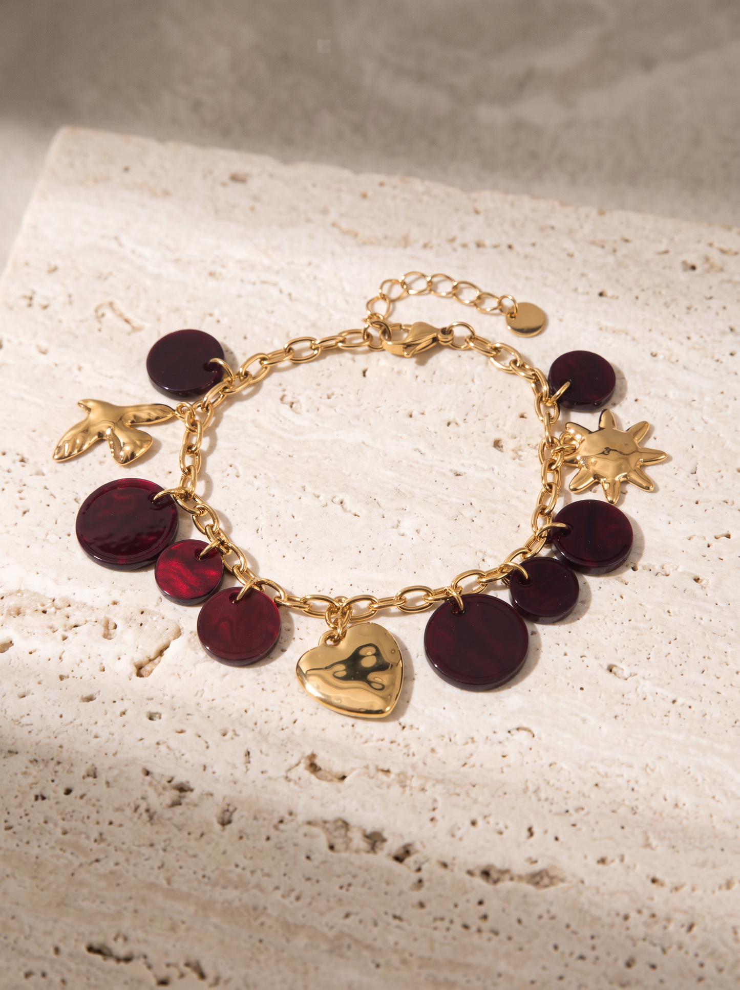 Bracelet Pampilles Nacrées Breloques
