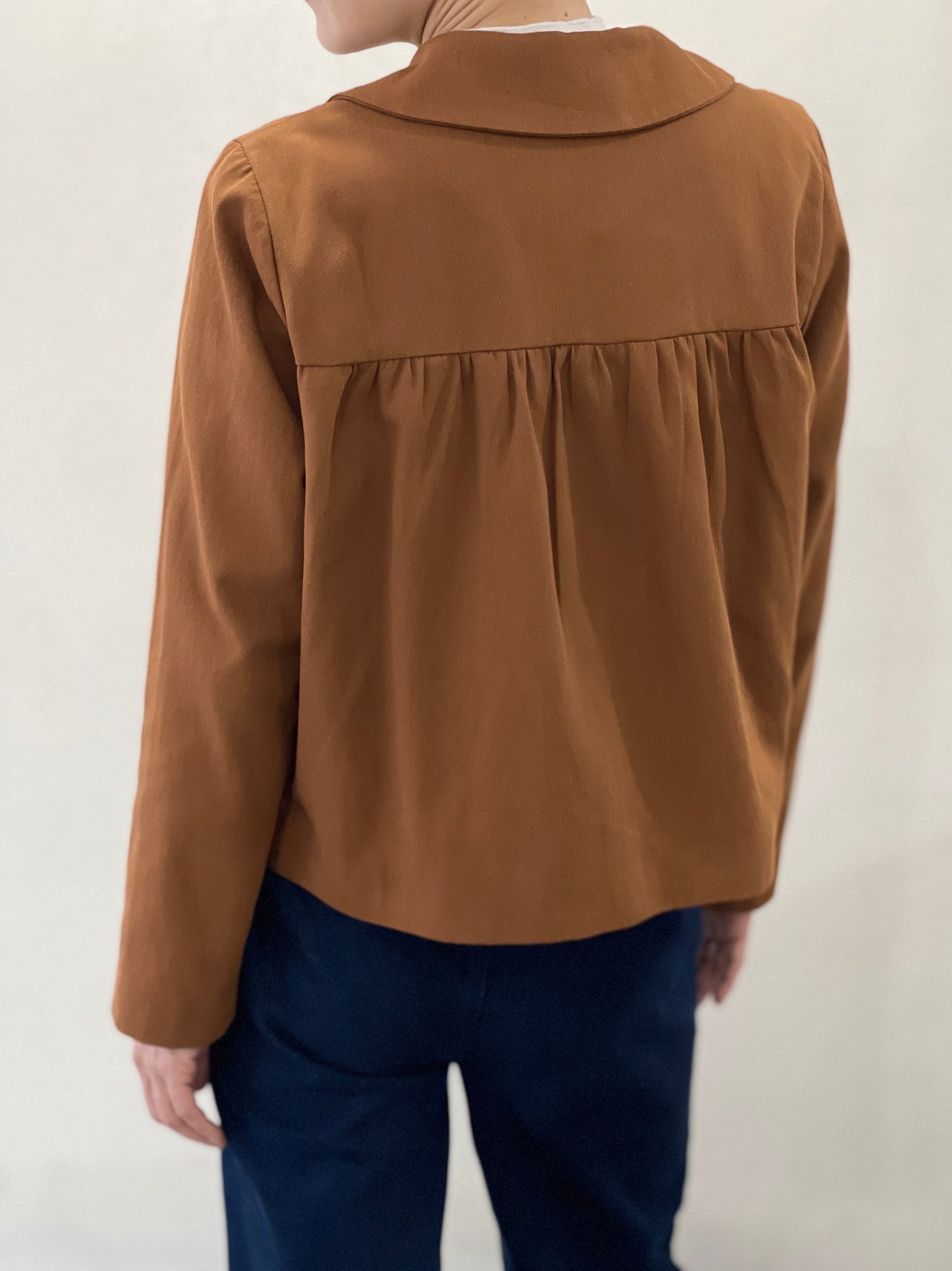 Veste Col Arrondi Femme