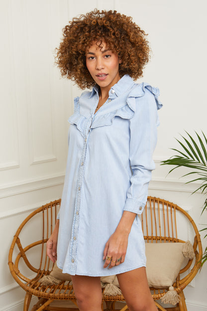 Robe Chemise Volants