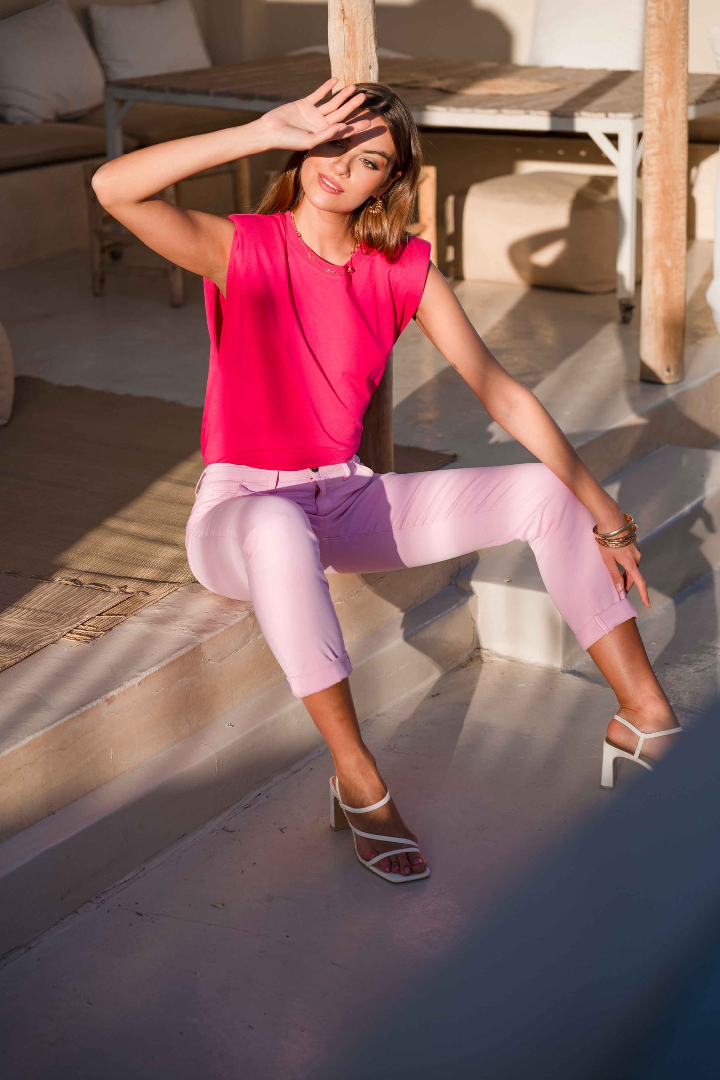 Pantalon Chino Femme